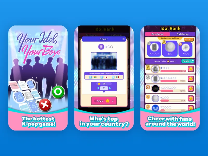Kpop Idol World gameplay