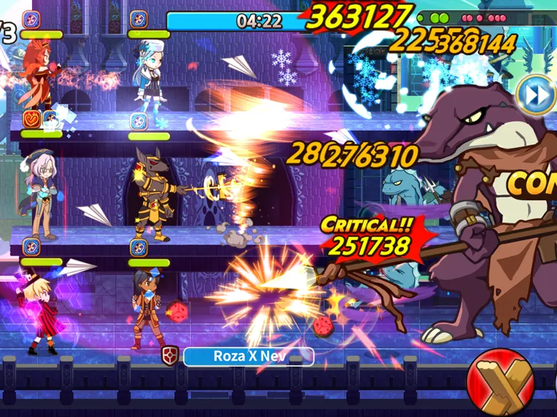 Cross Hit gameplay